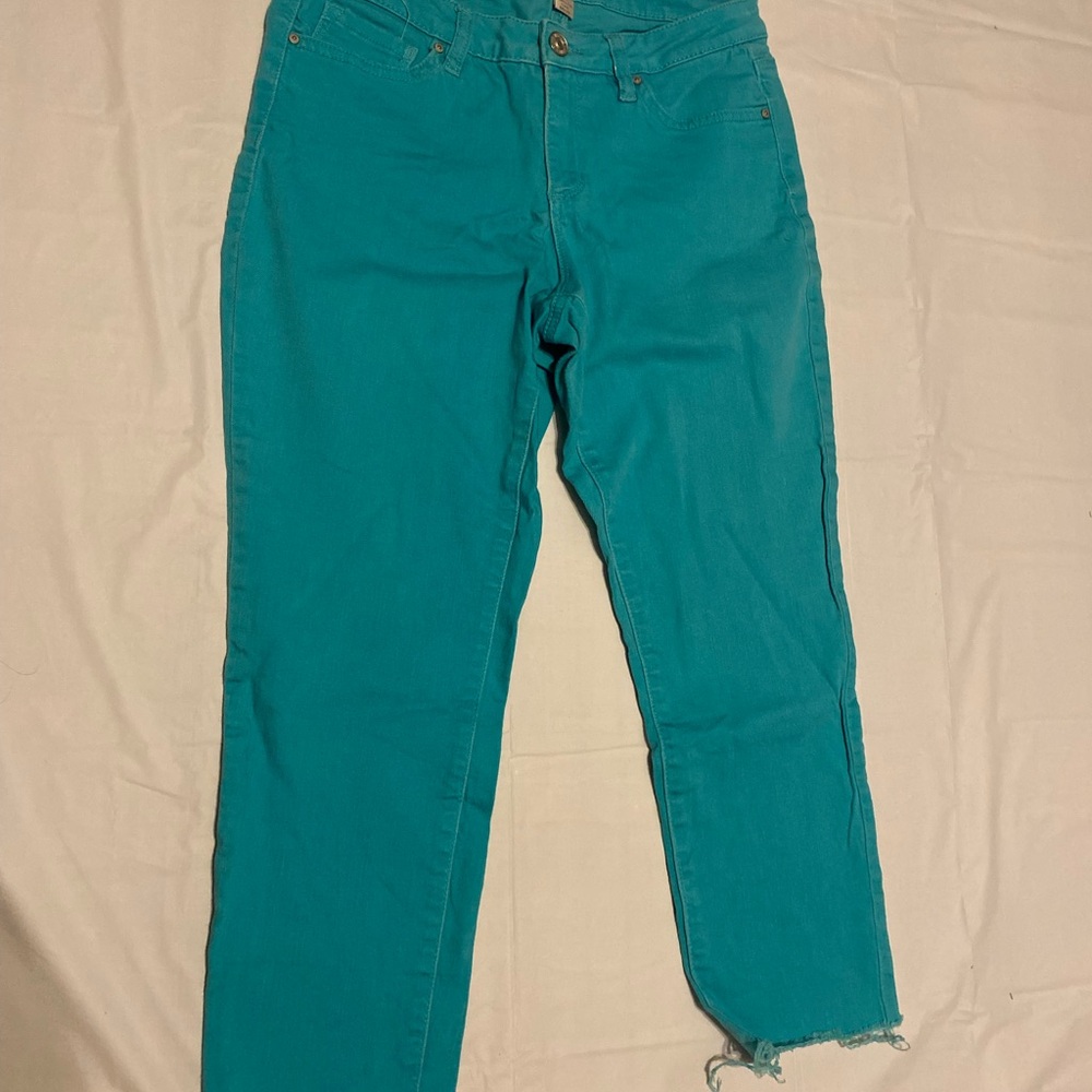 Women's Teal Jeans